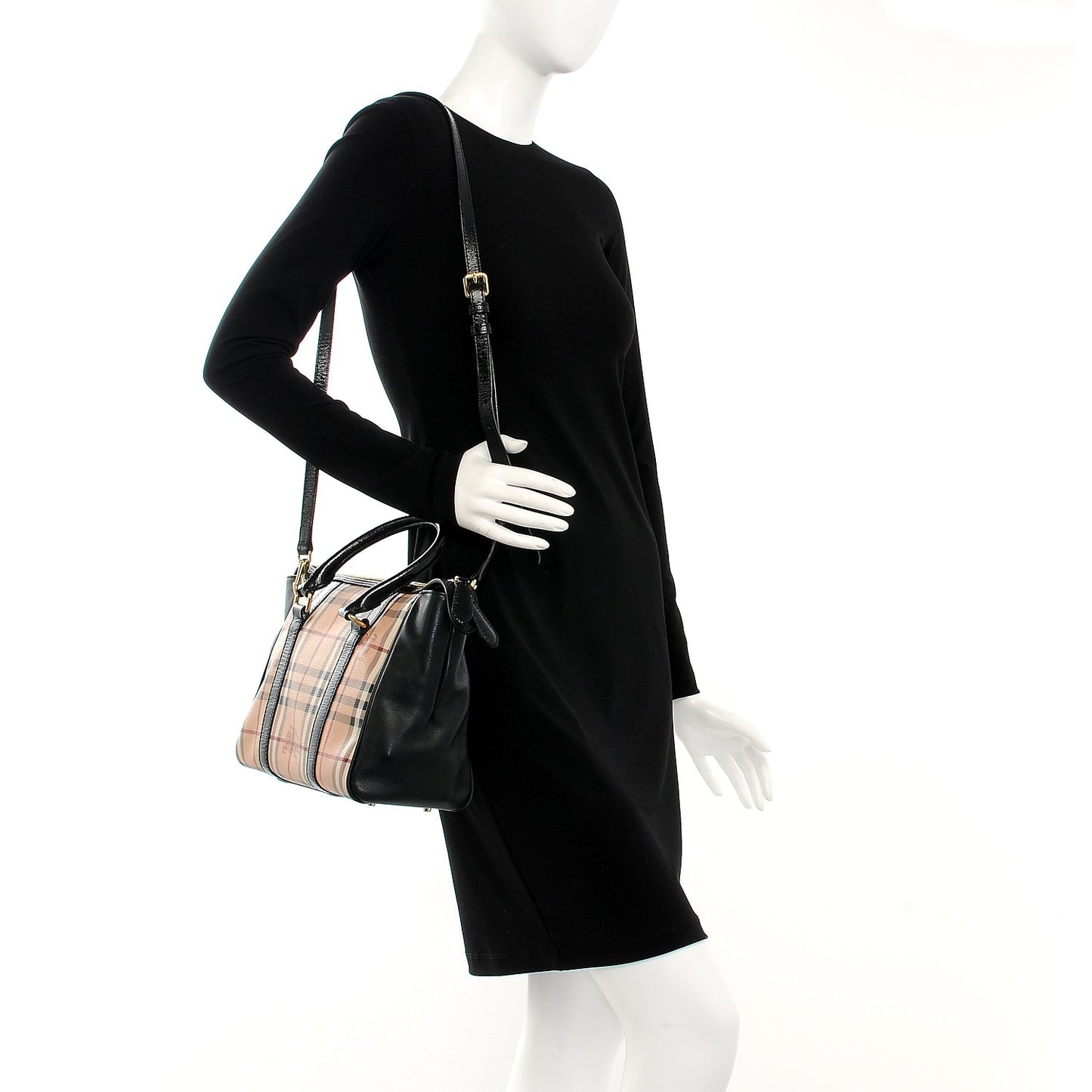 Haymarket Check Medium Chatton Tote Black