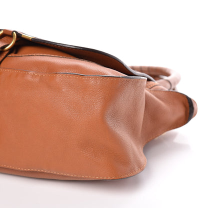 Chloe Calfskin Medium Marcie Satchel Tan 19 of 21