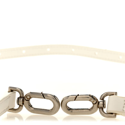 Balenciaga Calfskin Hourglass Shoulder Strap White 3 of 3