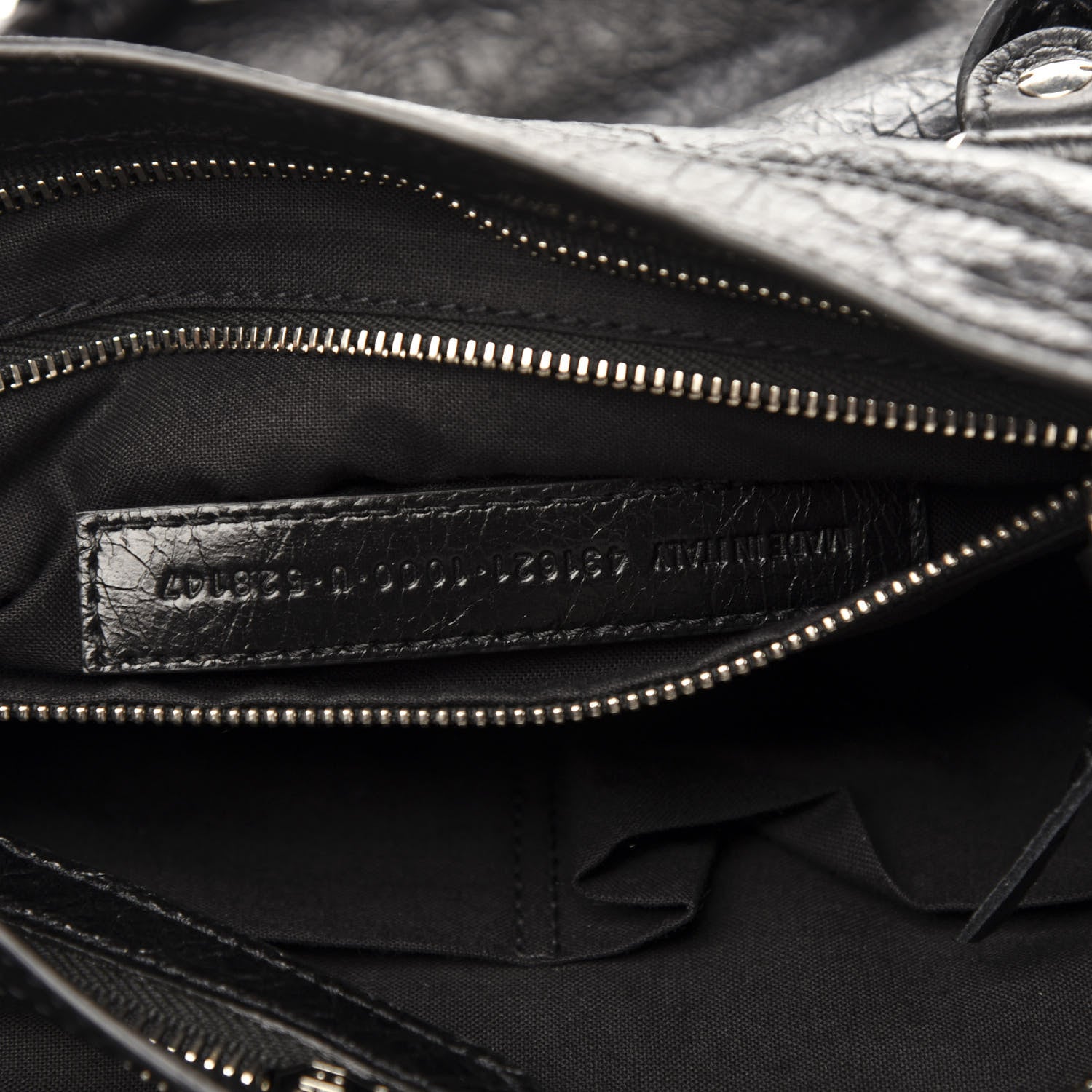 Balenciaga Agneau Classic Silver Hardware S City Black 7 of 9