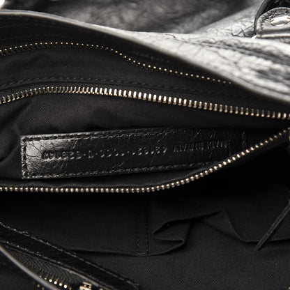 Balenciaga Agneau Classic Silver Hardware S City Black 7 of 9