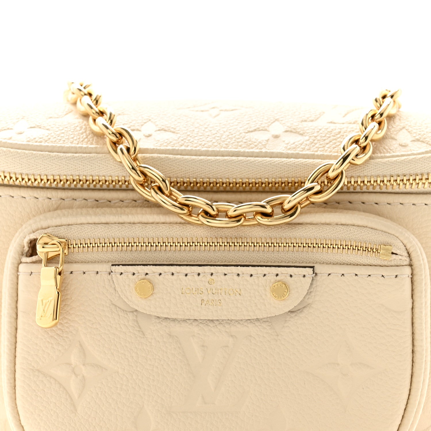 Louis Vuitton Empreinte Mini Bumbag Cream 7 of 9