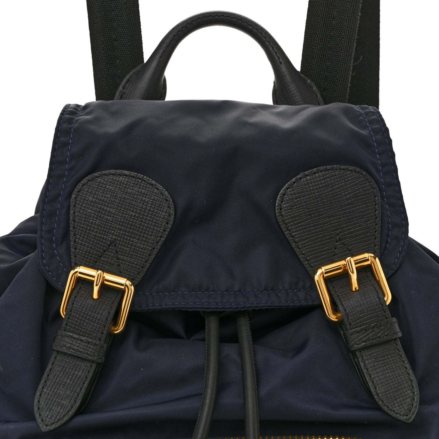 Nylon Medium Rucksack Backpack Ink Blue