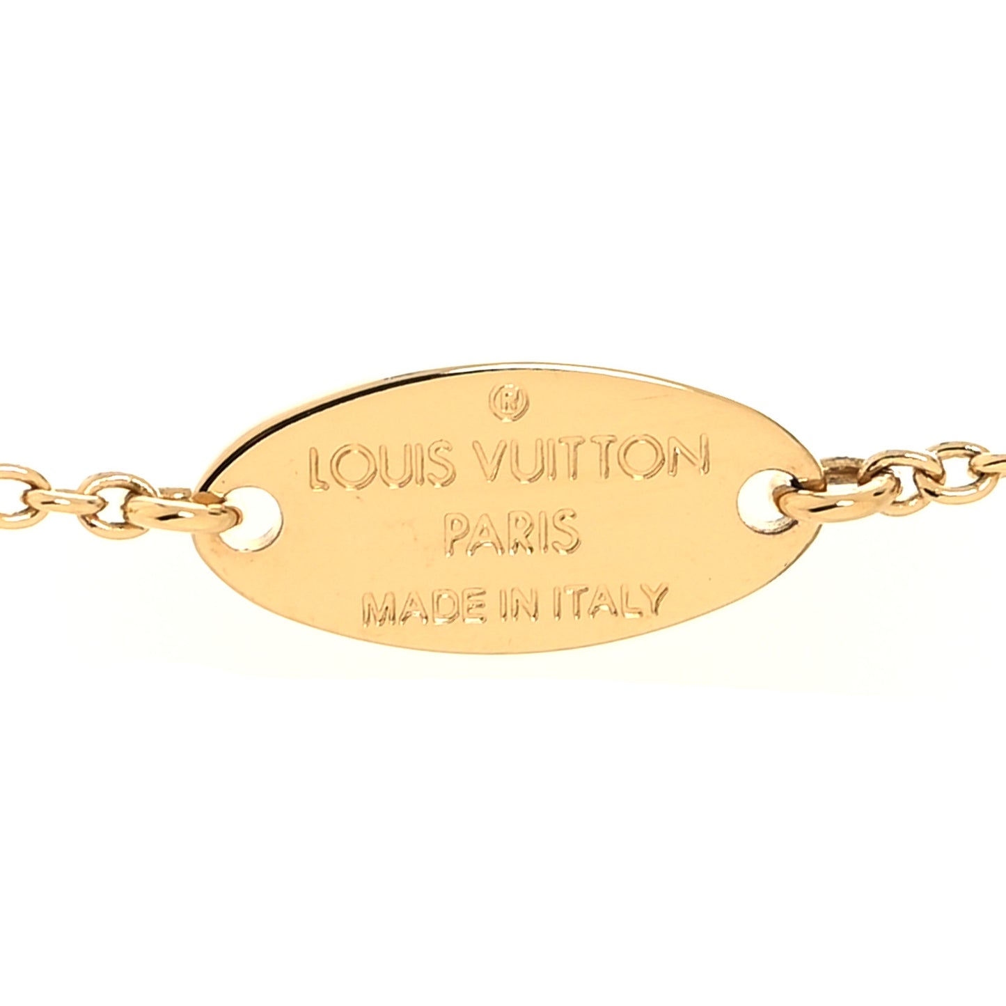 Metal Louisette Necklace Gold