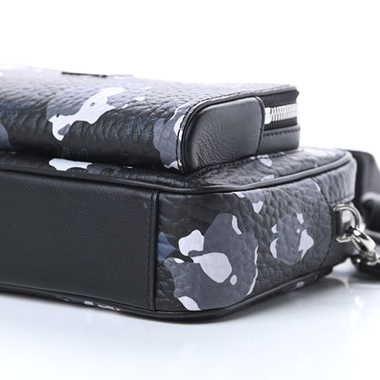 MCM Visetos Floral Leopard Klassik Crossbody Bag Black 10 of 11