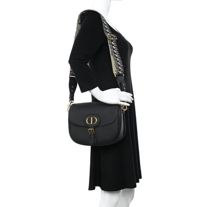 Christian Dior Grained Calfskin Large Bobby Flap Black 2 of 10