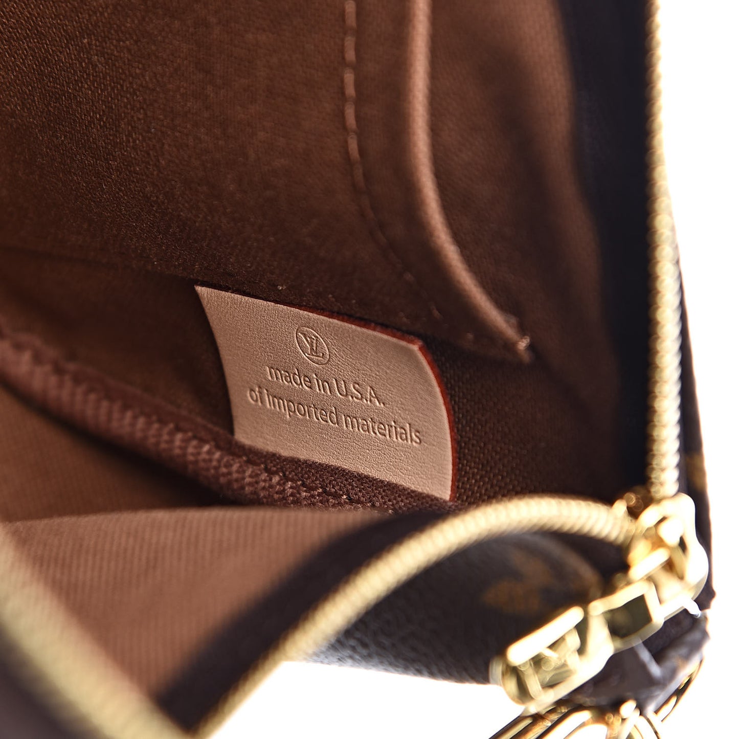 Monogram Multi Pochette Accessories Kaki