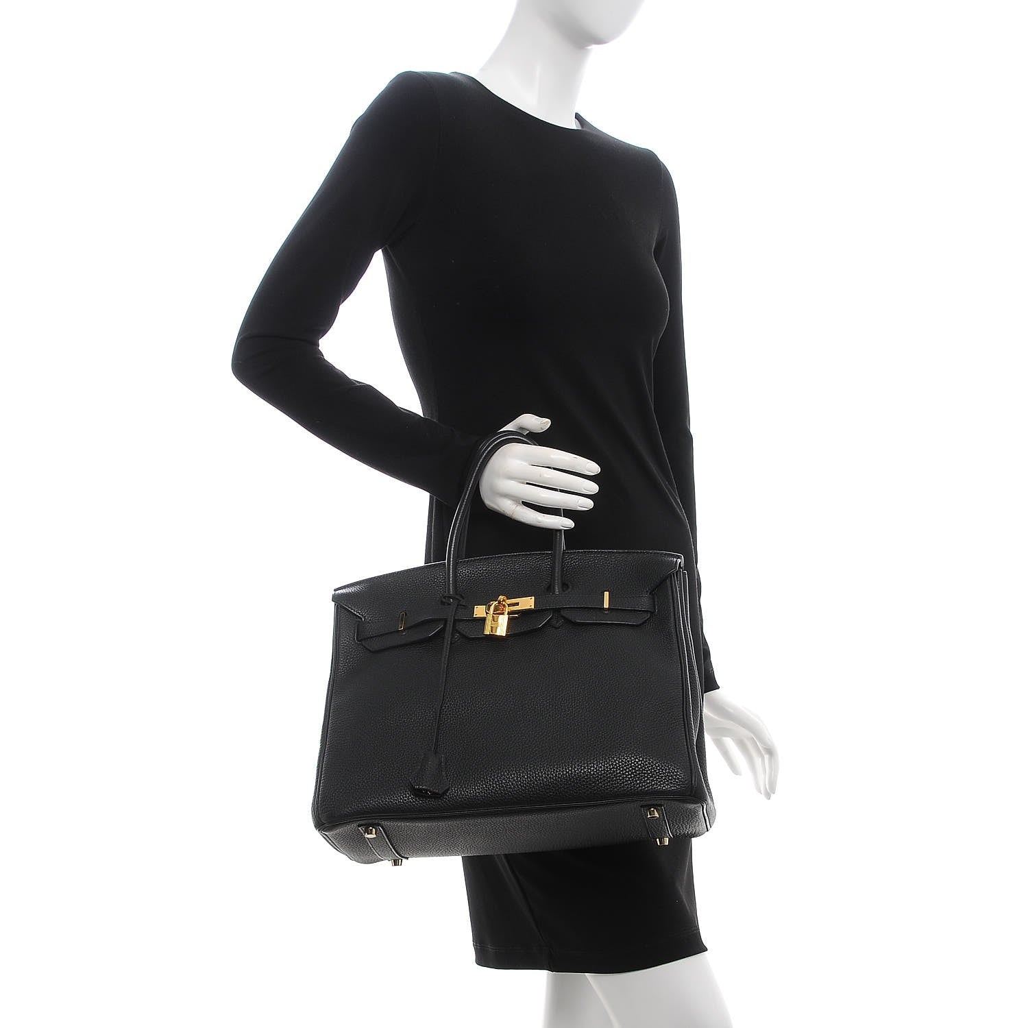 Hermes Togo Birkin 35 Black 2 of 31