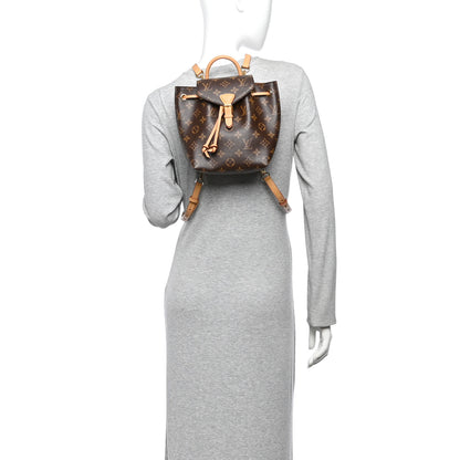 Louis Vuitton Monogram Montsouris BB Backpack Natural 2 of 10
