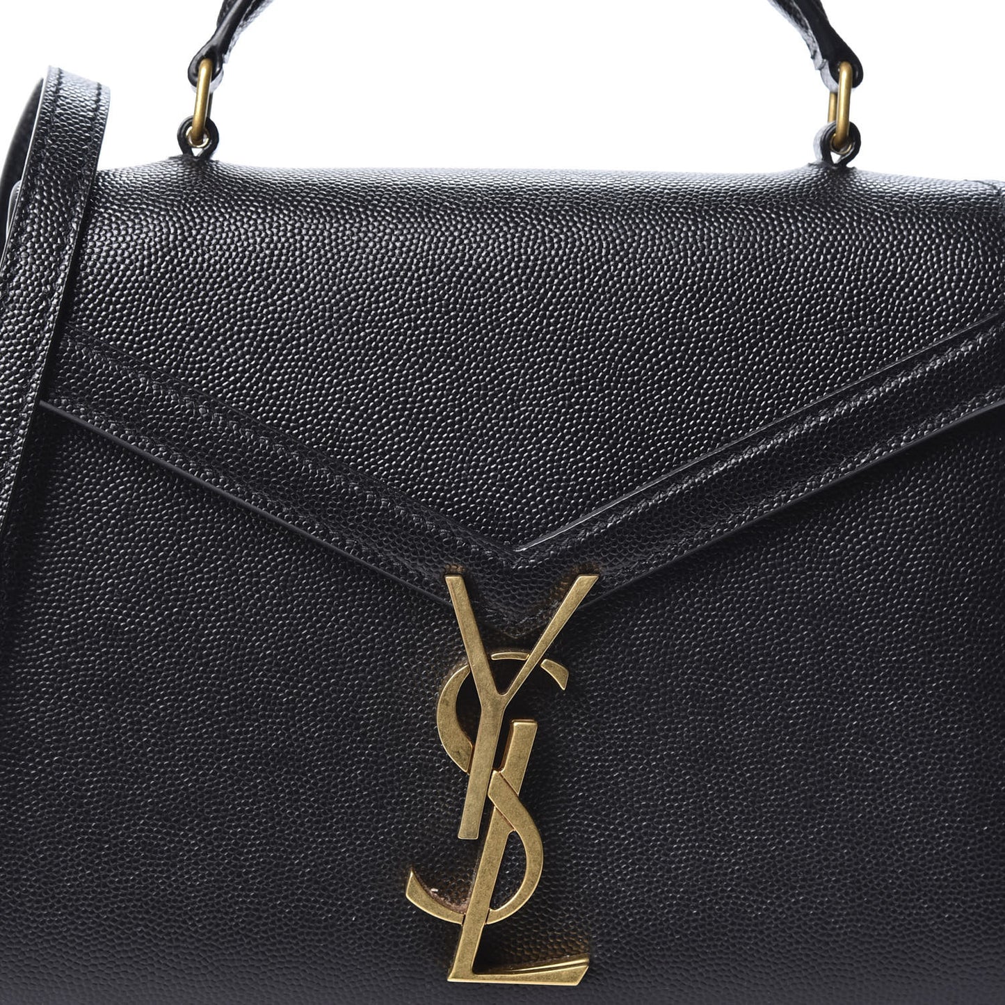 Grain de Poudre Mini Classic Monogram Cassandra Top Handle Black