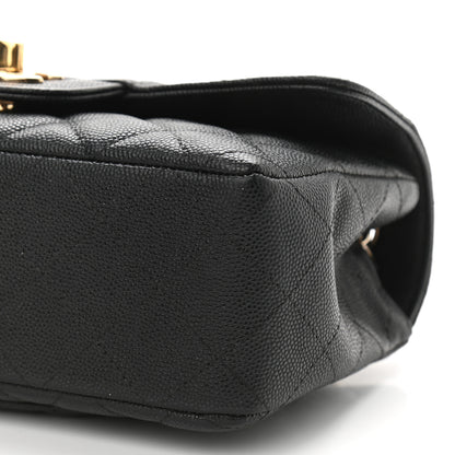 Chanel Caviar Quilted Mini Rectangular Flap Black 10 of 13