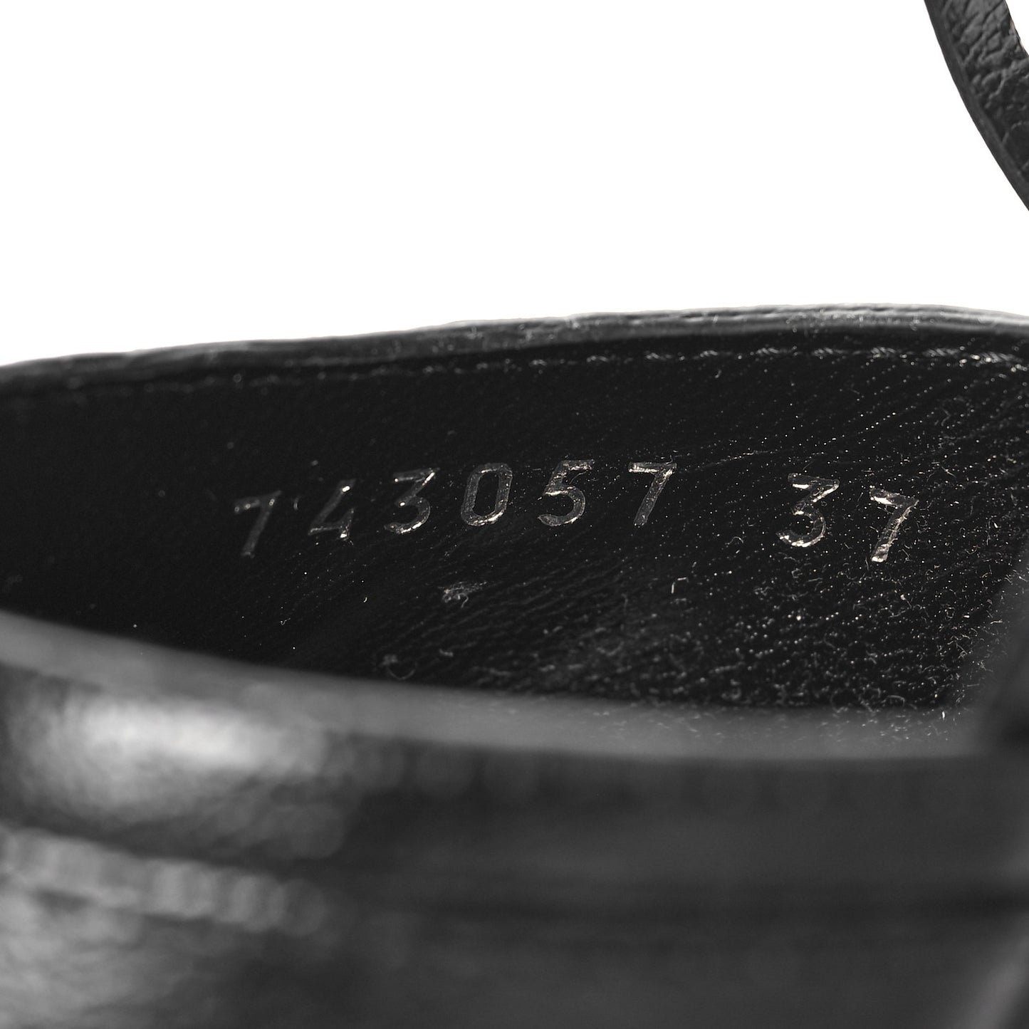 Agneau Arena Cagole 110mm Sandals 37 Black