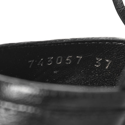 Balenciaga Agneau Arena Cagole 110mm Sandals 37 Black 7 of 10