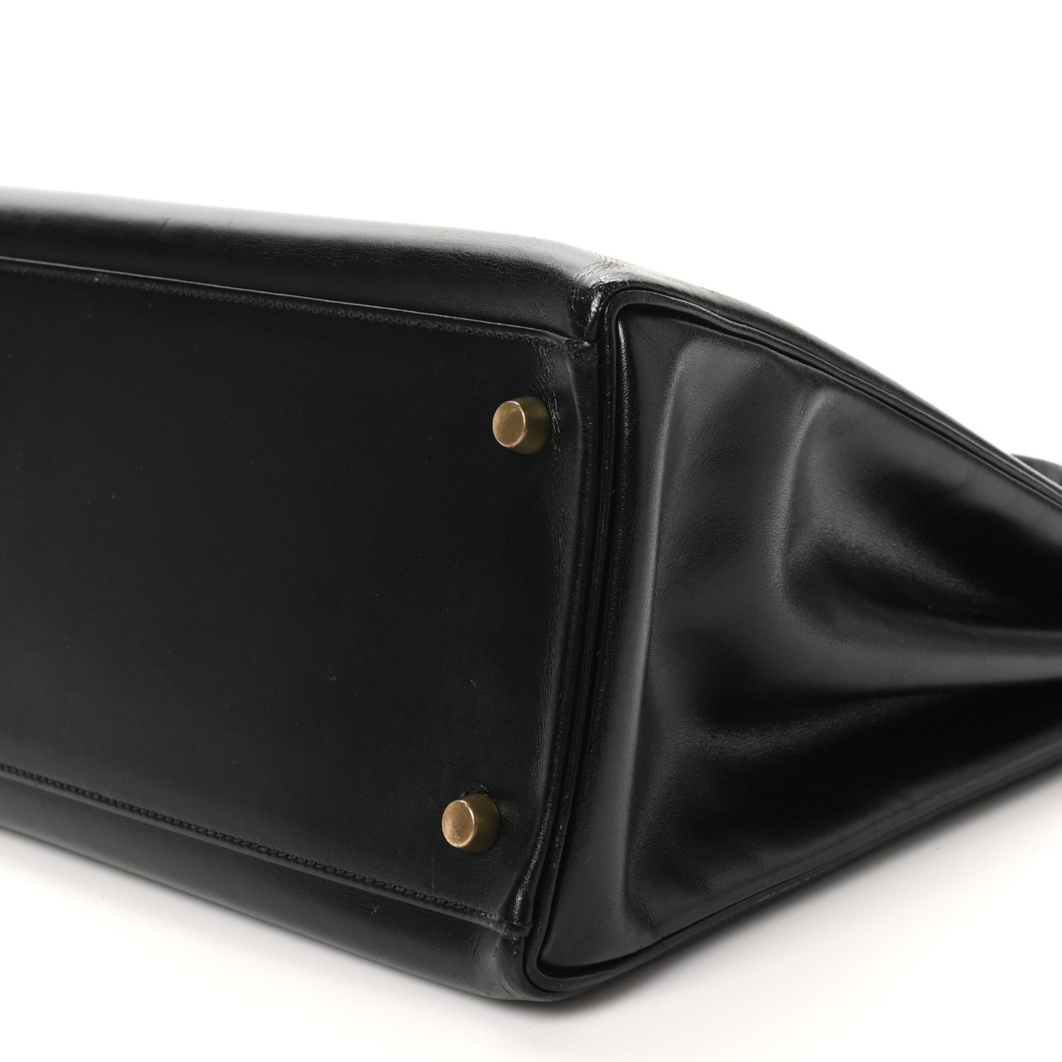 Hermes Box Kelly Retourne 35 Black 10 of 12