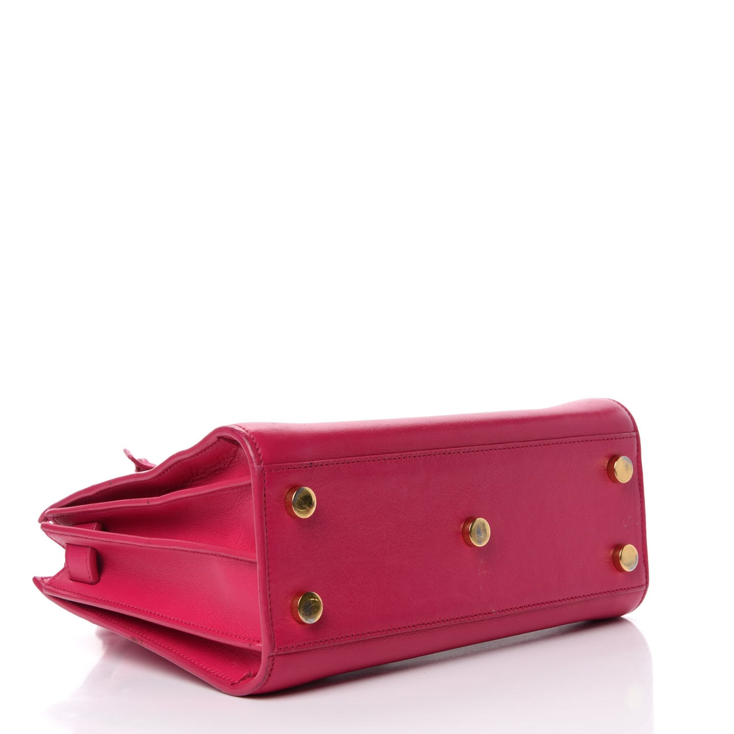 Calfskin Nano Sac De Jour Lipstick Fuchsia
