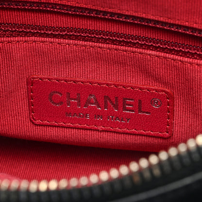Chanel Aged Calfskin Quilted Small Gabrielle Hobo Black 6 of 12