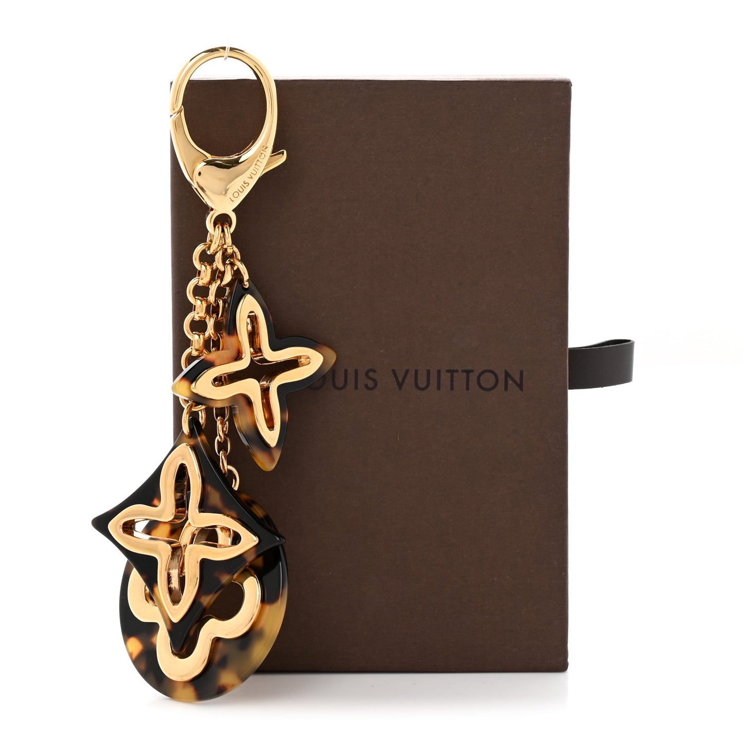 Insolence Bag Charm Ecaille