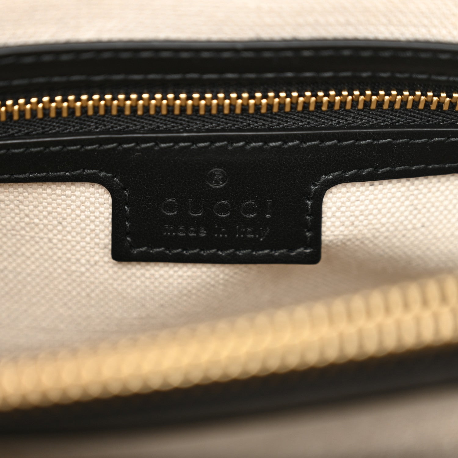 Gucci Calfskin GG Matelasse Mini Tote Bag Black Natural 7 of 10