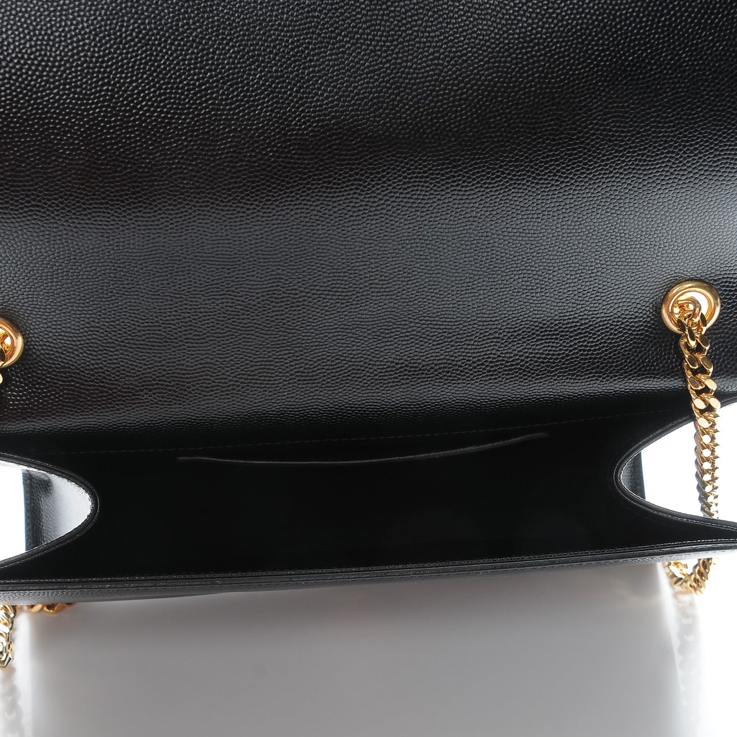 Grain De Poudre Medium Classic Monogram Kate Satchel Black