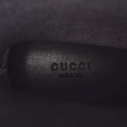 Gucci Rubber Monogram Flat Boots 37 Black 7 of 7