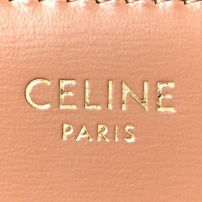 Celine Shiny Calfskin Teen Triomphe Bronze 5 of 10