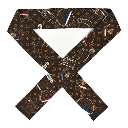 Louis Vuitton Silk Monogram Trunks Bandeau 1 of 4