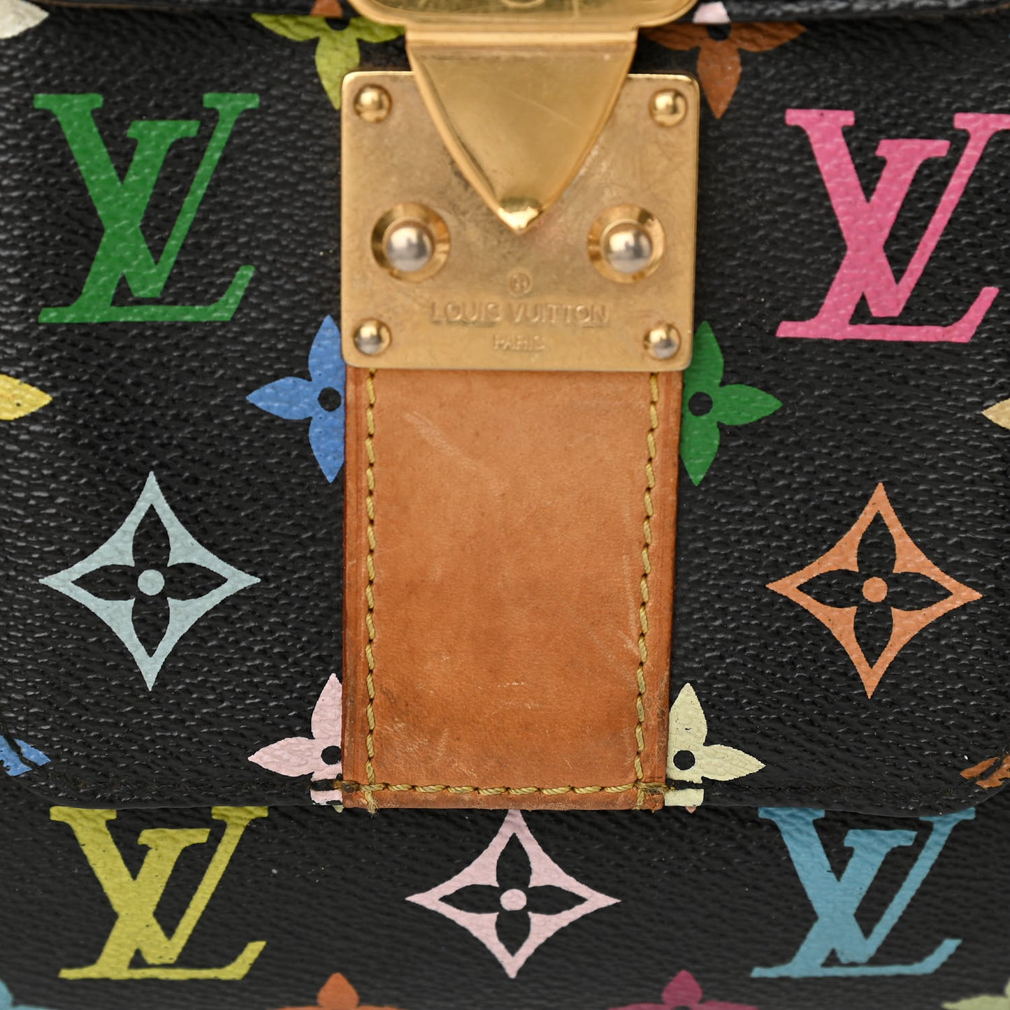 Monogram Multicolor Speedy 30 Black