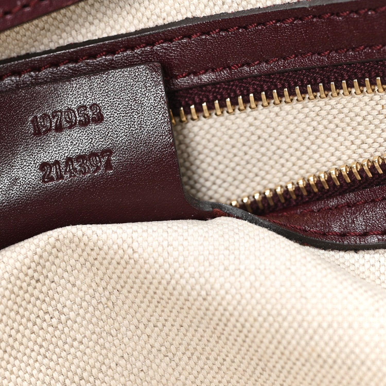 Gucci Imprime Monogram Medium Joy Tote Bordeaux 7 of 10