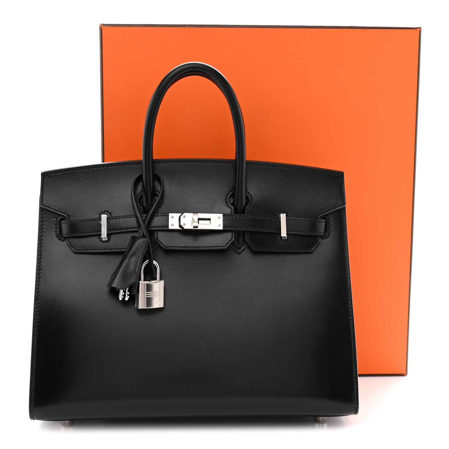 Hermes Box Birkin Sellier 25 Black 12 of 12