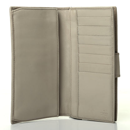 Gucci Guccissima Abbey Continental Wallet Off White 5 of 7