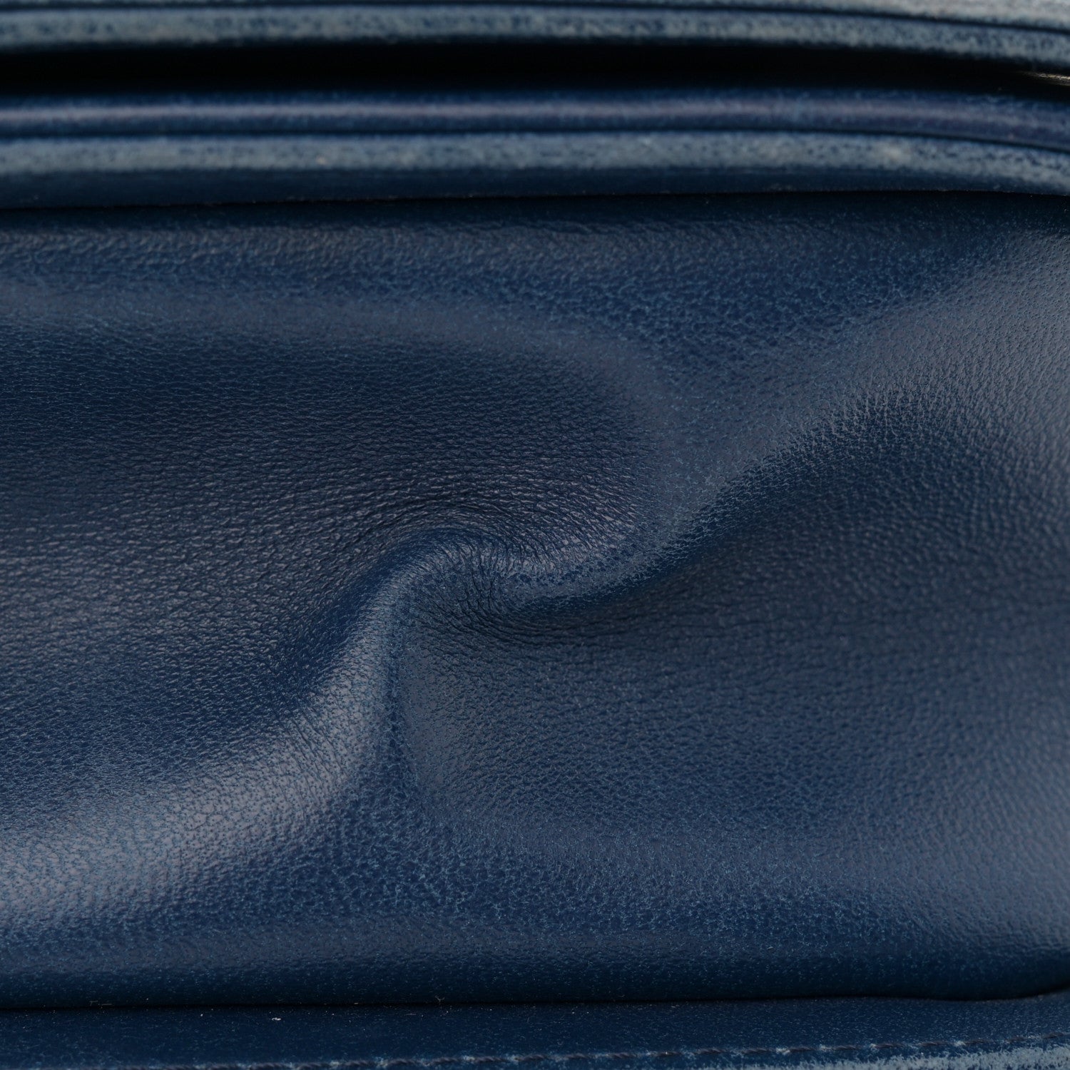 Chanel Lambskin Quilted New Medium Boy Flap Blue 17 of 17