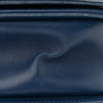 Chanel Lambskin Quilted New Medium Boy Flap Blue 17 of 17