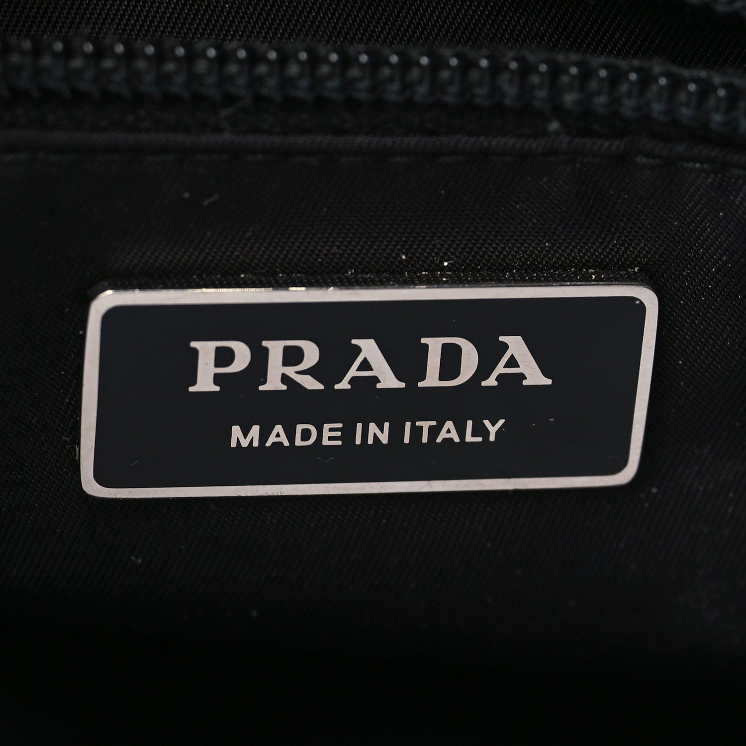 Prada Tessuto Nylon Front Pocket Messenger Bag Black 7 of 9