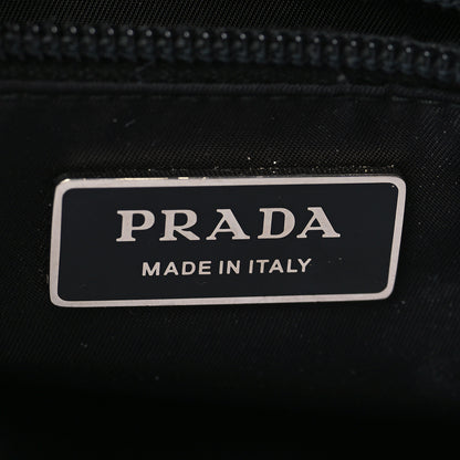 Prada Tessuto Nylon Front Pocket Messenger Bag Black 7 of 9
