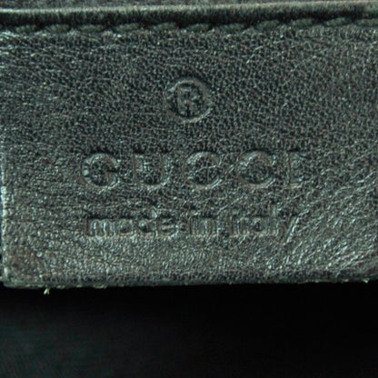 Gucci Monogram Canvas and Leather Tote Black 9 of 11