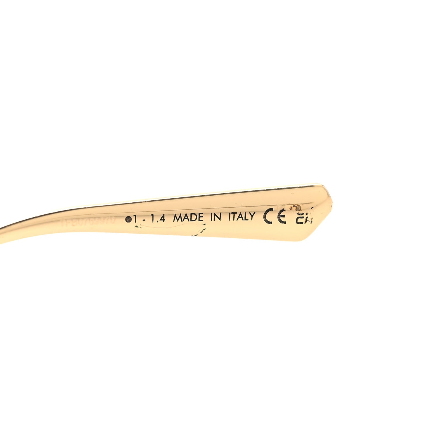 DiorCannage A1U Metal Sunglasses Gold