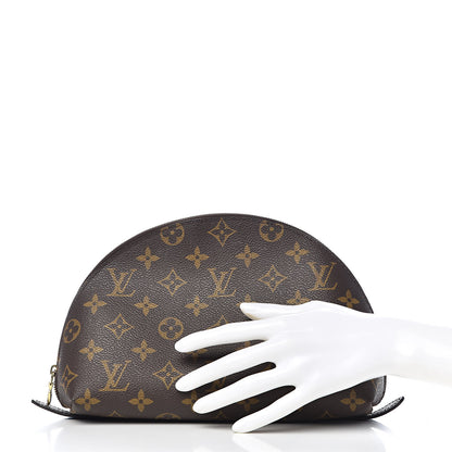 Louis Vuitton Monogram Trousse Demi Ronde 2 of 19