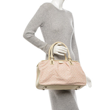 Louis Vuitton Mini Lin Trapeze GM Rose 2 of 7