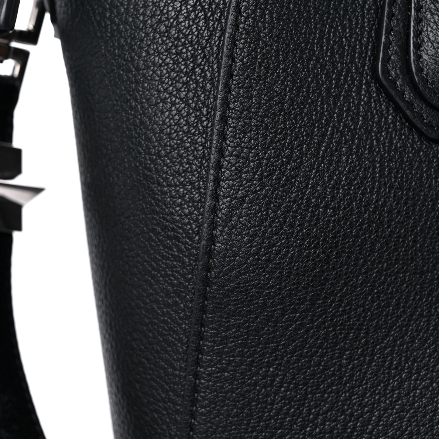 Sugar Goatskin Small Antigona Black