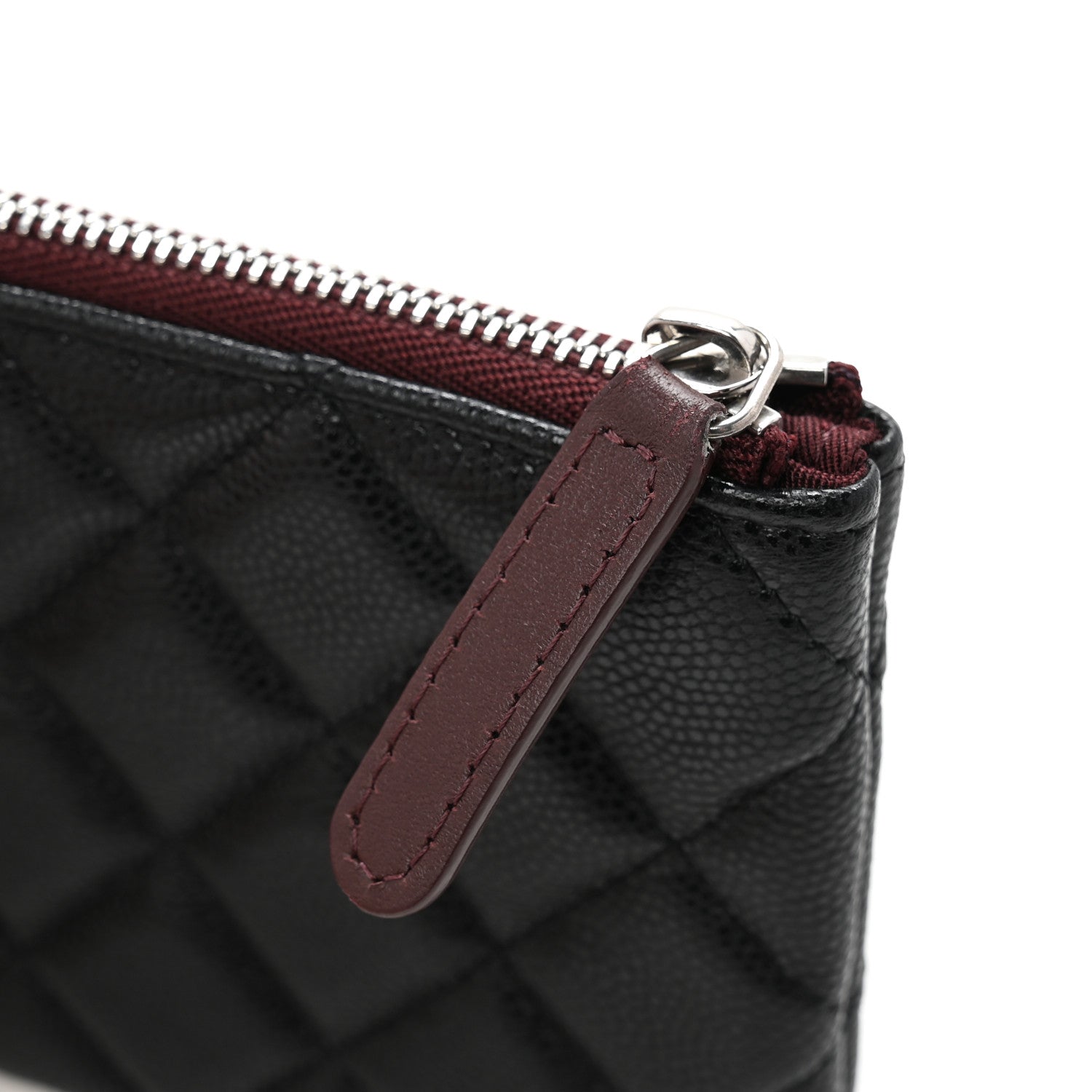 Chanel Caviar Quilted Small Pouch Black 8 of 9