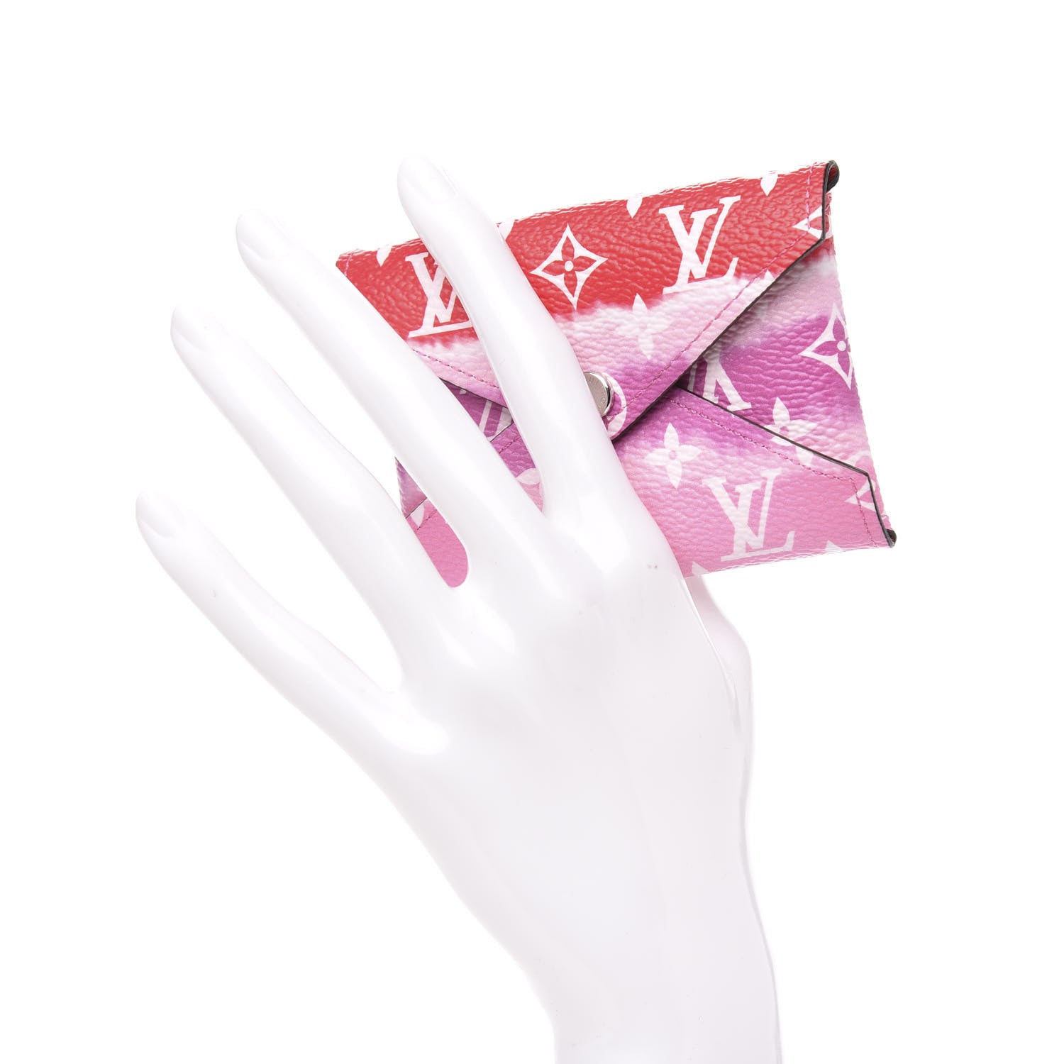 Louis Vuitton Monogram Escale Small Kirigami Pochette Insert Red 2 of 6