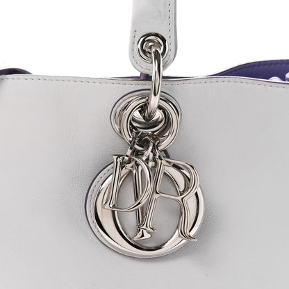 Christian Dior Smooth Calfskin Large Diorissimo Tote White 10 of 12