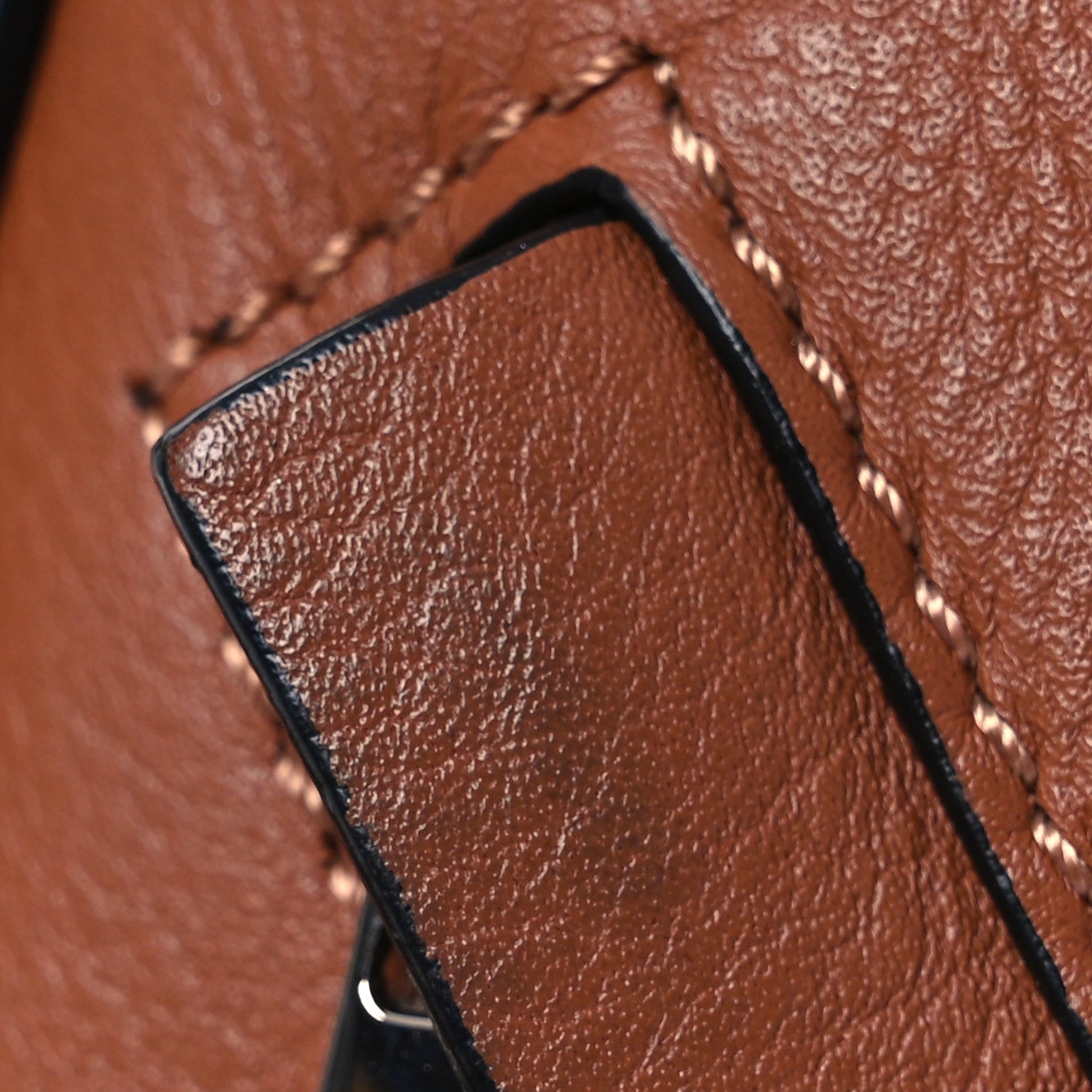 Loewe Grained Calfskin Small Hammock Shoulder Bag Tan 14 of 15