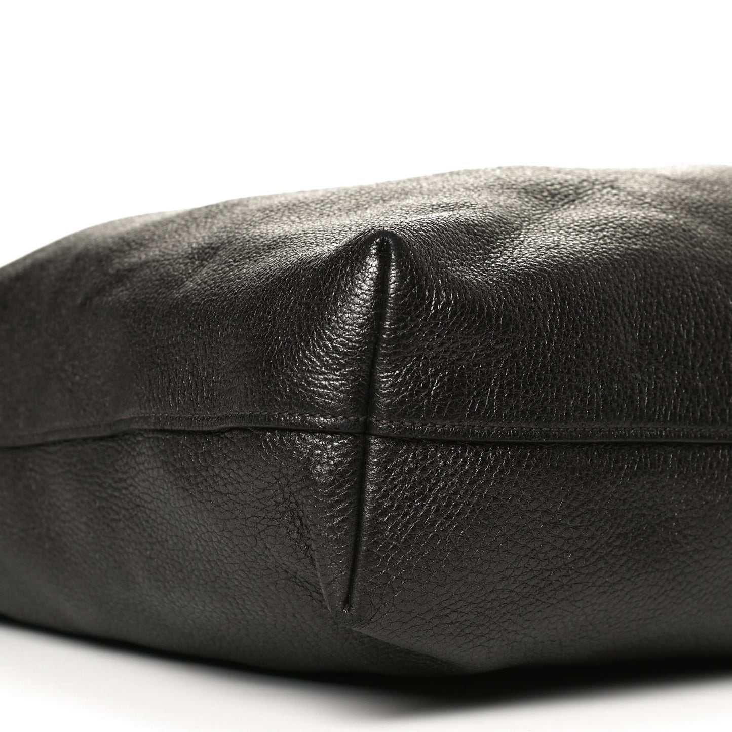 Vitello Daino Shopping Tote Piombo Mordore