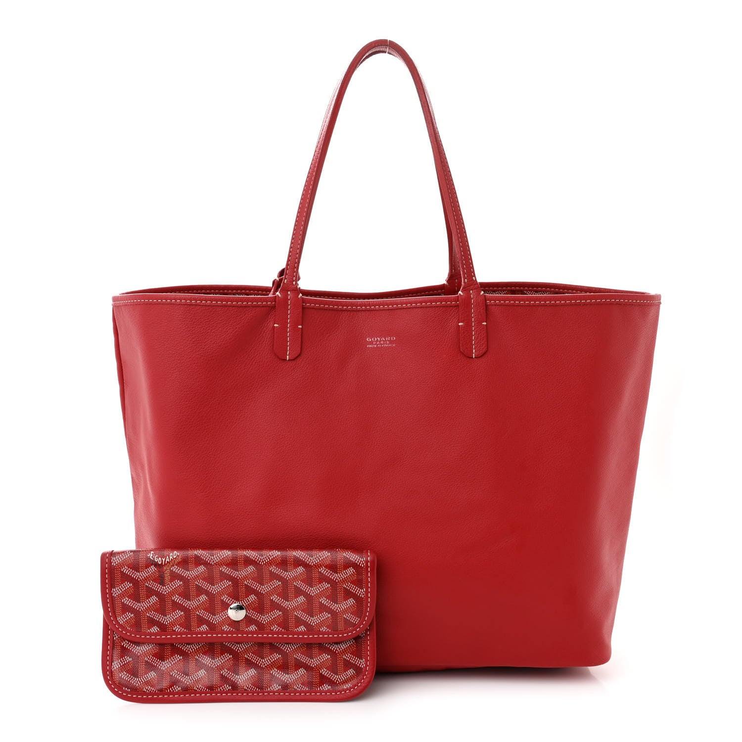 Goyard Goyardine Reversible Anjou PM Red 3 of 23