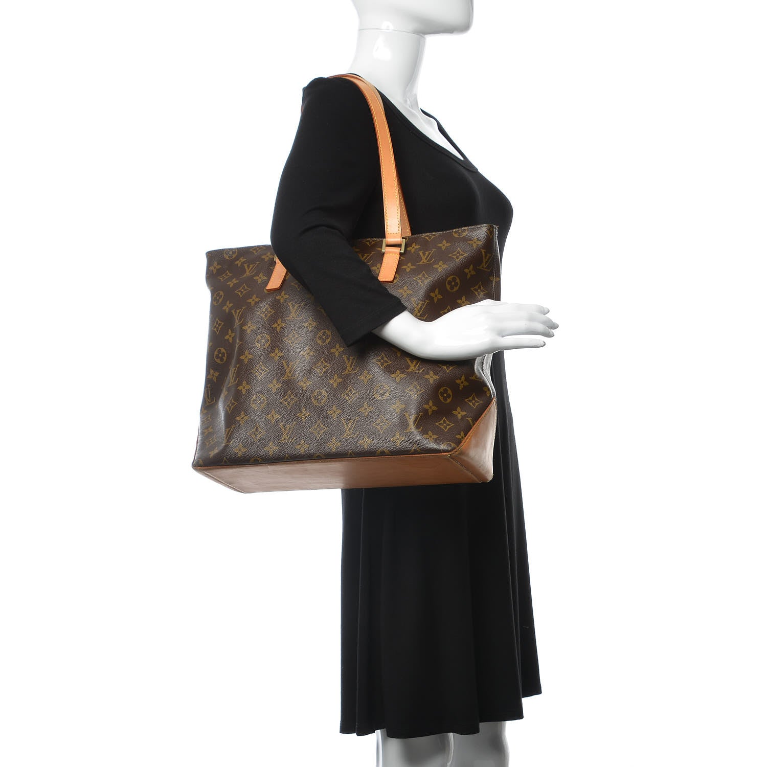 Louis Vuitton Monogram Cabas Mezzo 2 of 13