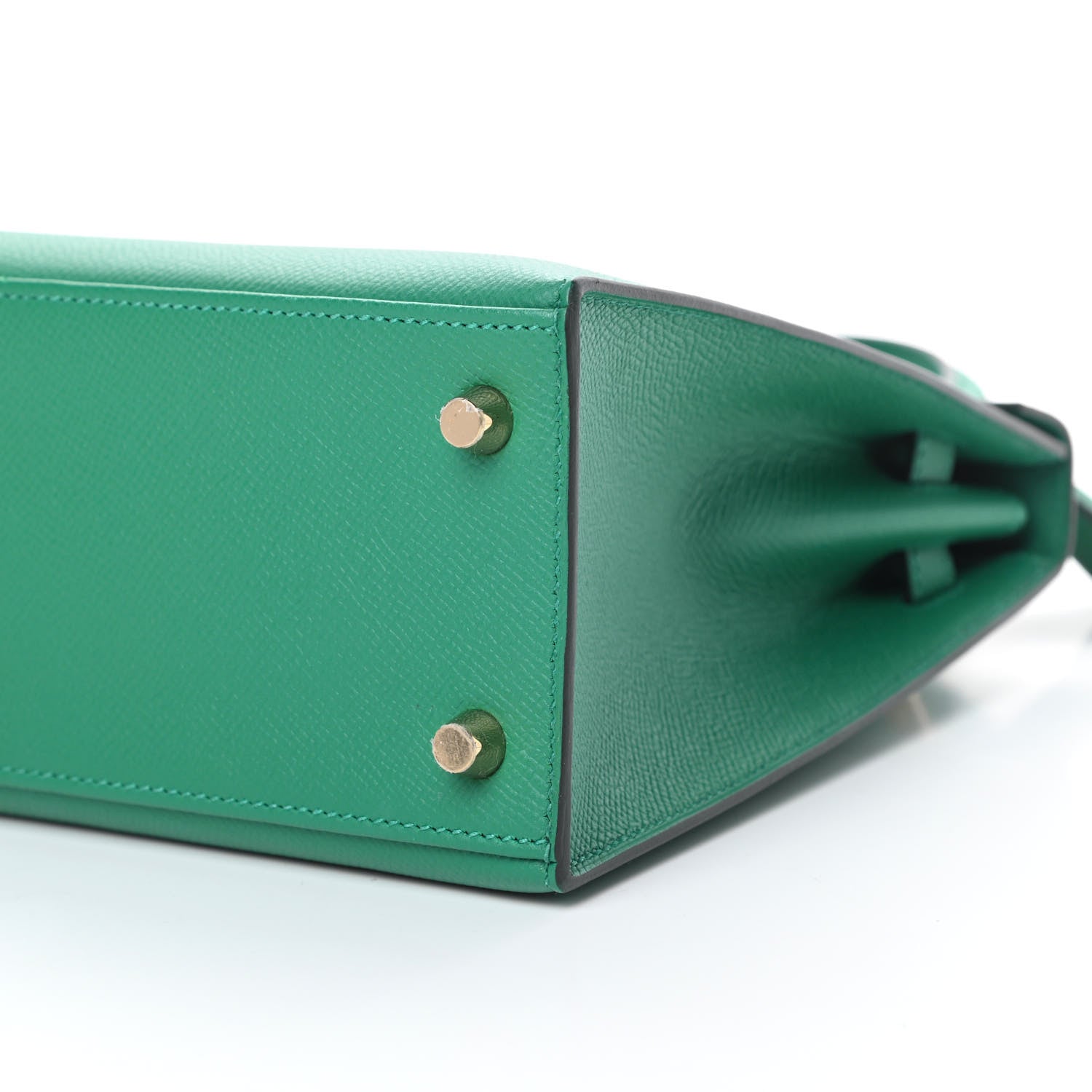 Hermes Epsom Kelly Sellier 25 Vert Vertigo 9 of 11