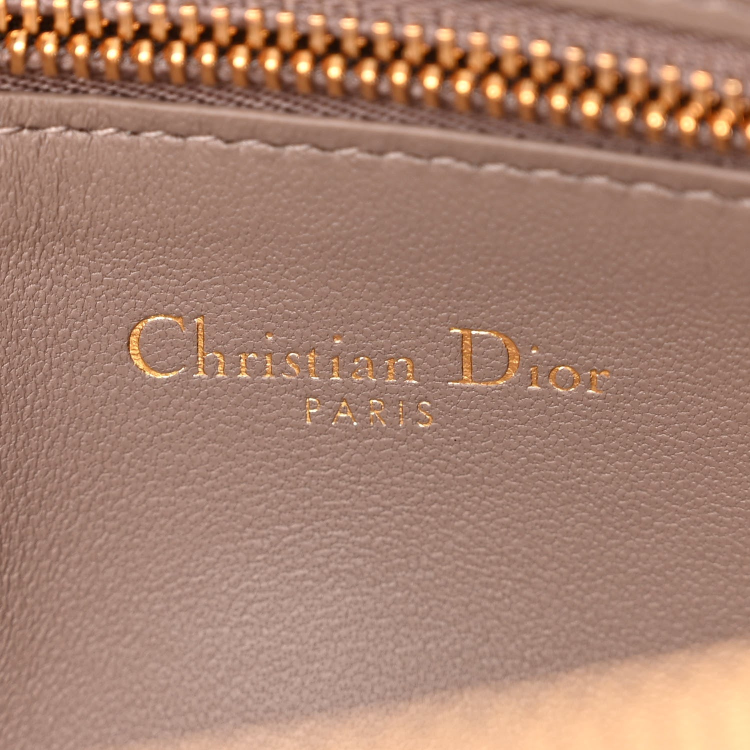 Christian Dior Supple Calfskin Caro Double Pouch Warm Taupe 6 of 9