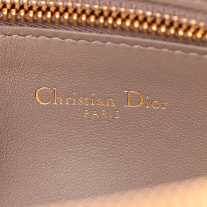 Christian Dior Supple Calfskin Caro Double Pouch Warm Taupe 6 of 9