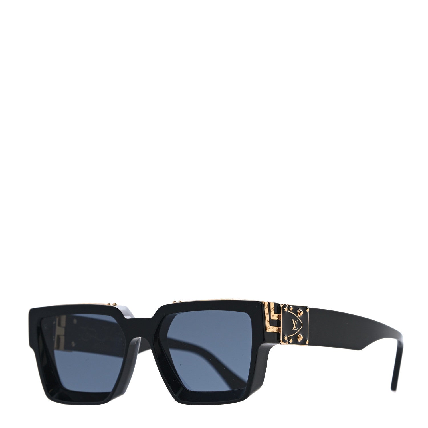 Louis Vuitton Acetate 1.1 Millionaires Sunglasses Z1165W Black 1 of 7